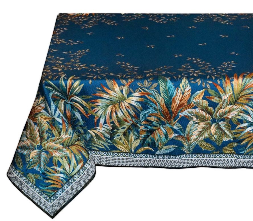 French Jacquard Tablecloth DECO (Moorea. 2 colors) - Click Image to Close
